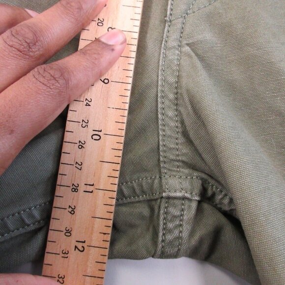 Rag & Bone Women's Cargo Pants 30 Green 100% Cotton Vtg Outdoor Workwear 776 - Picture 12 of 14